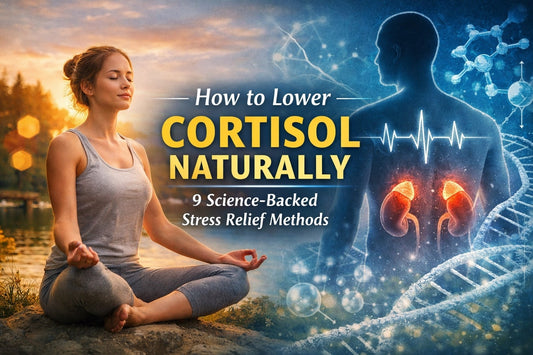 How to Lower Cortisol Naturally: 9 Science-Backed Stress Relief Methods